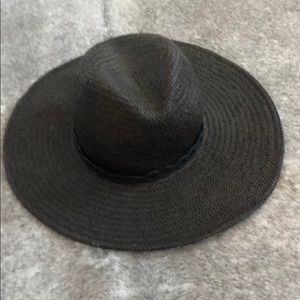 Banana Republic Black Straw Hat